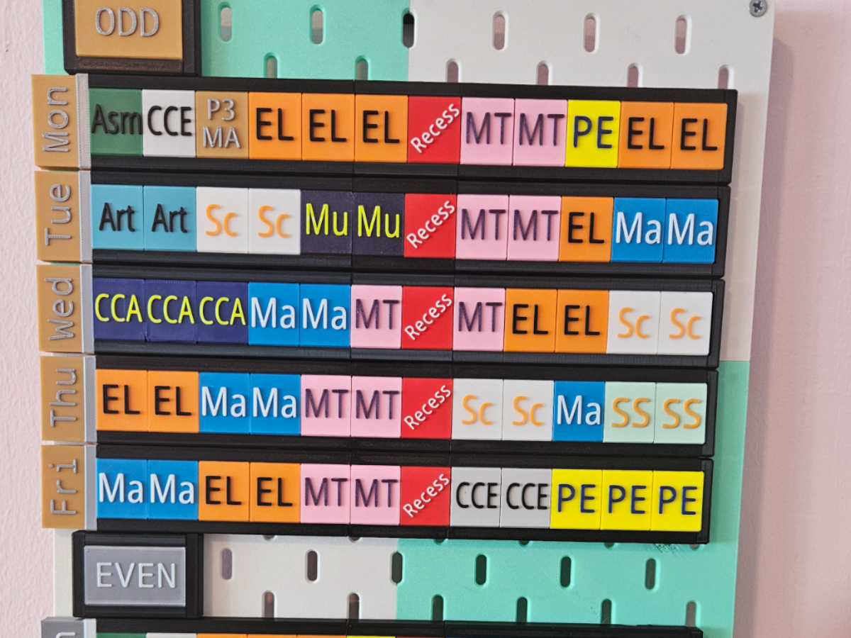 Skadis Modular School Timetable (Singapore/Asian)