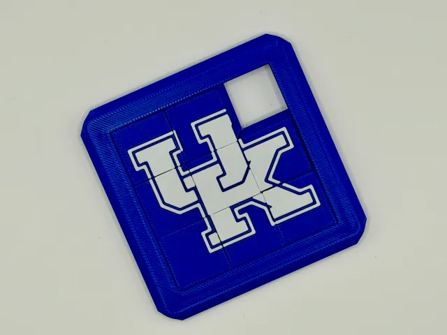 Kentucky Wildcats Sliding Tile Puzzle