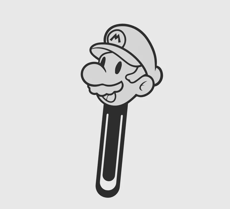 BookMark Super Mario Cute Kawaii