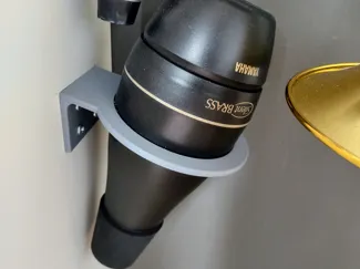 Big wall mounted mute holder