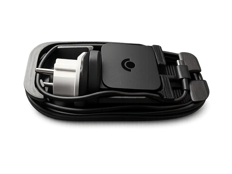 Steamdeck OLED cable holder (US with EU addapter)