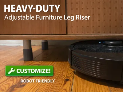 Furniture Leg Riser – Fully Parametric Custom