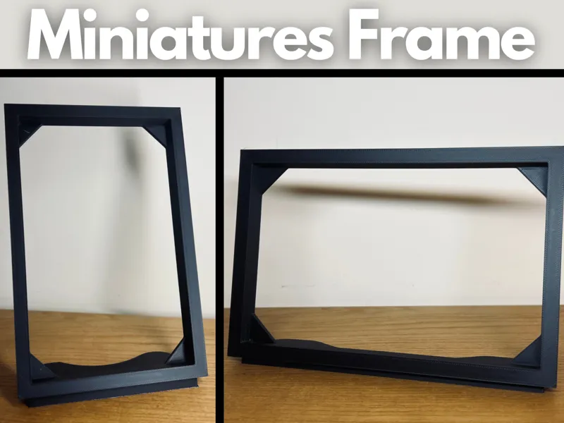 Frame for F1 Circuit Miniatures 