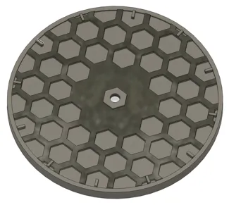 Hexagonal Clock