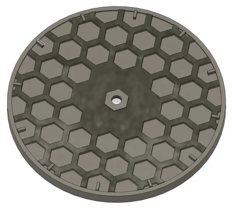Hexagonal Clock
