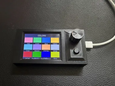2.4 inch TFT display screen with EC11 encoder case