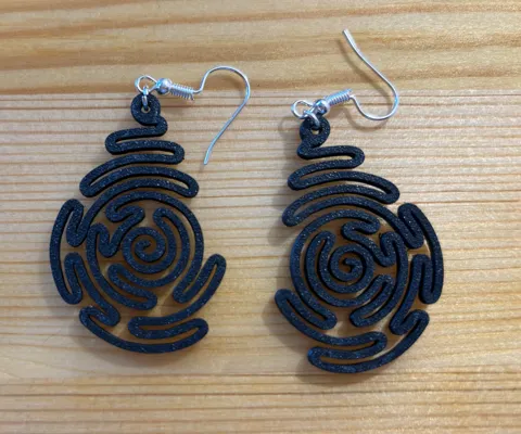 Labyrinth Earrings view 3