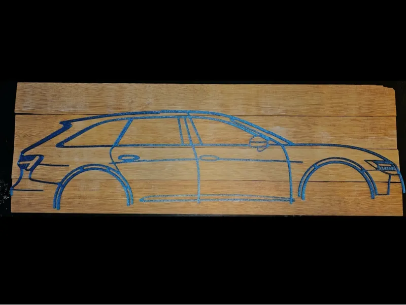 Audi Wandbild zum Aufhängen