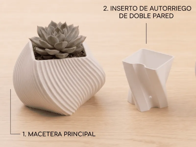 Macetero Paramétrico Autorriego