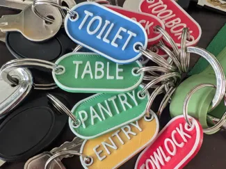 RV/Caravan Key Labels