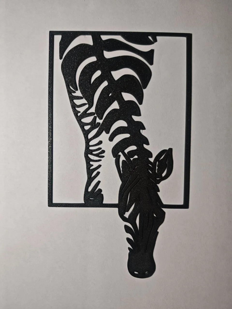 Zebra wall art - Free 3D Print Model - MakerWorld
