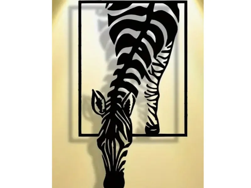 Zebra wall art