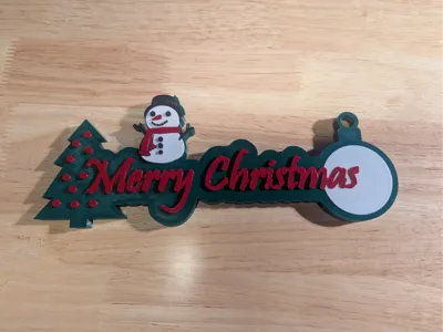 Merry Christmas Sign