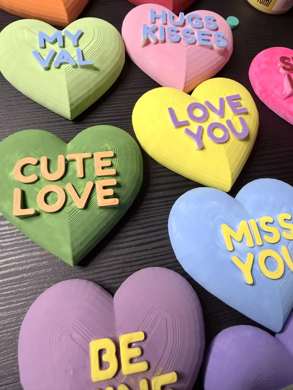 DIY Valentines Heart Magnet Kit – Paint Your Own - Free 3D Print Model ...
