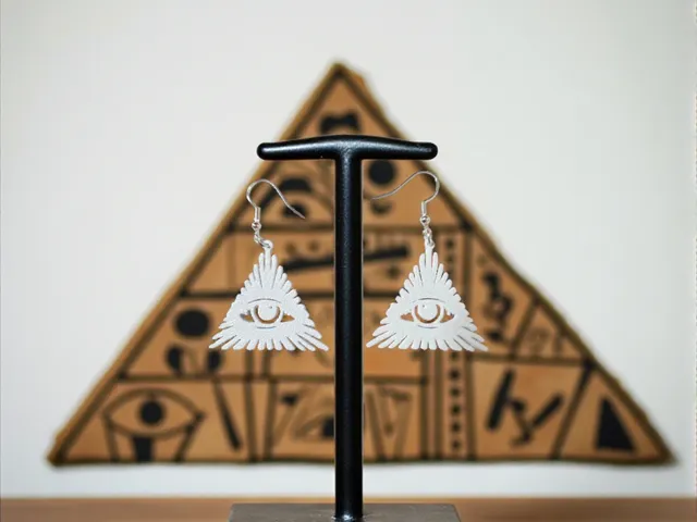 Mystic Eye Revisited earrings