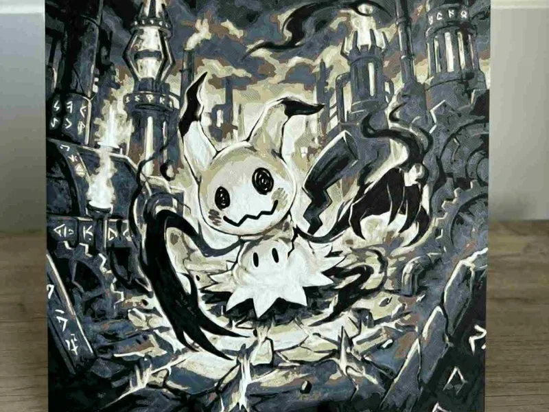 Mimikyu Madness – 3D Hueforge Pokémon Art