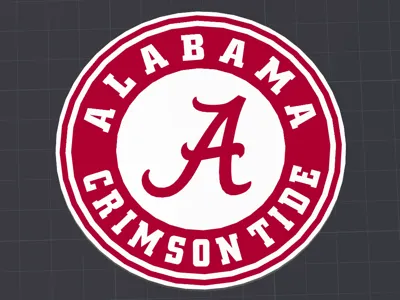 Alabama Crimson Tide Coaster