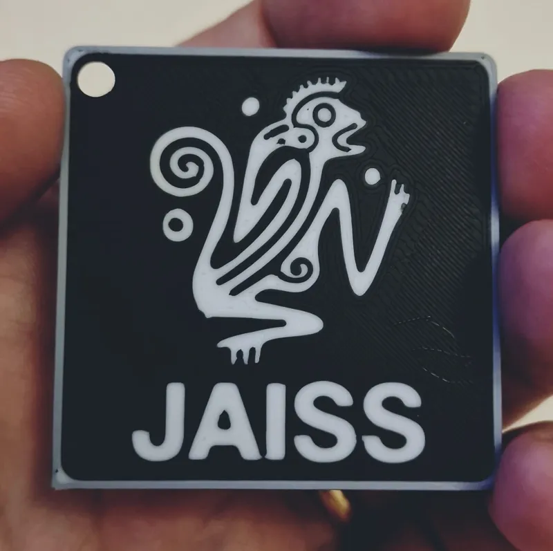 JAISS portachiavi quadrato