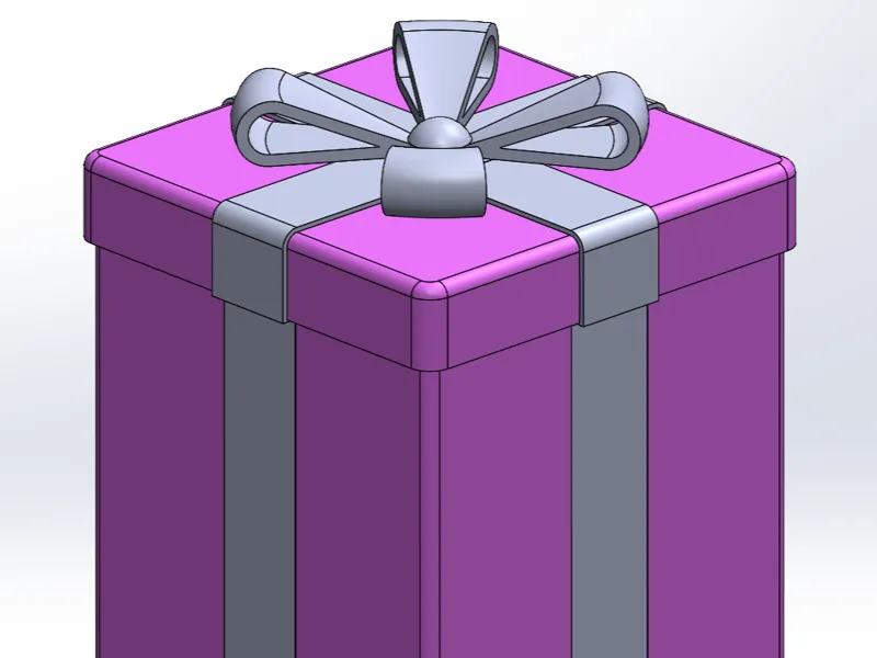 Gift Box Christmas Present Geschenkbox 65x65x95