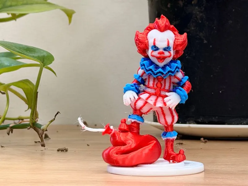 Creepy Clown Figurine (Pennywise Inspired) AMS