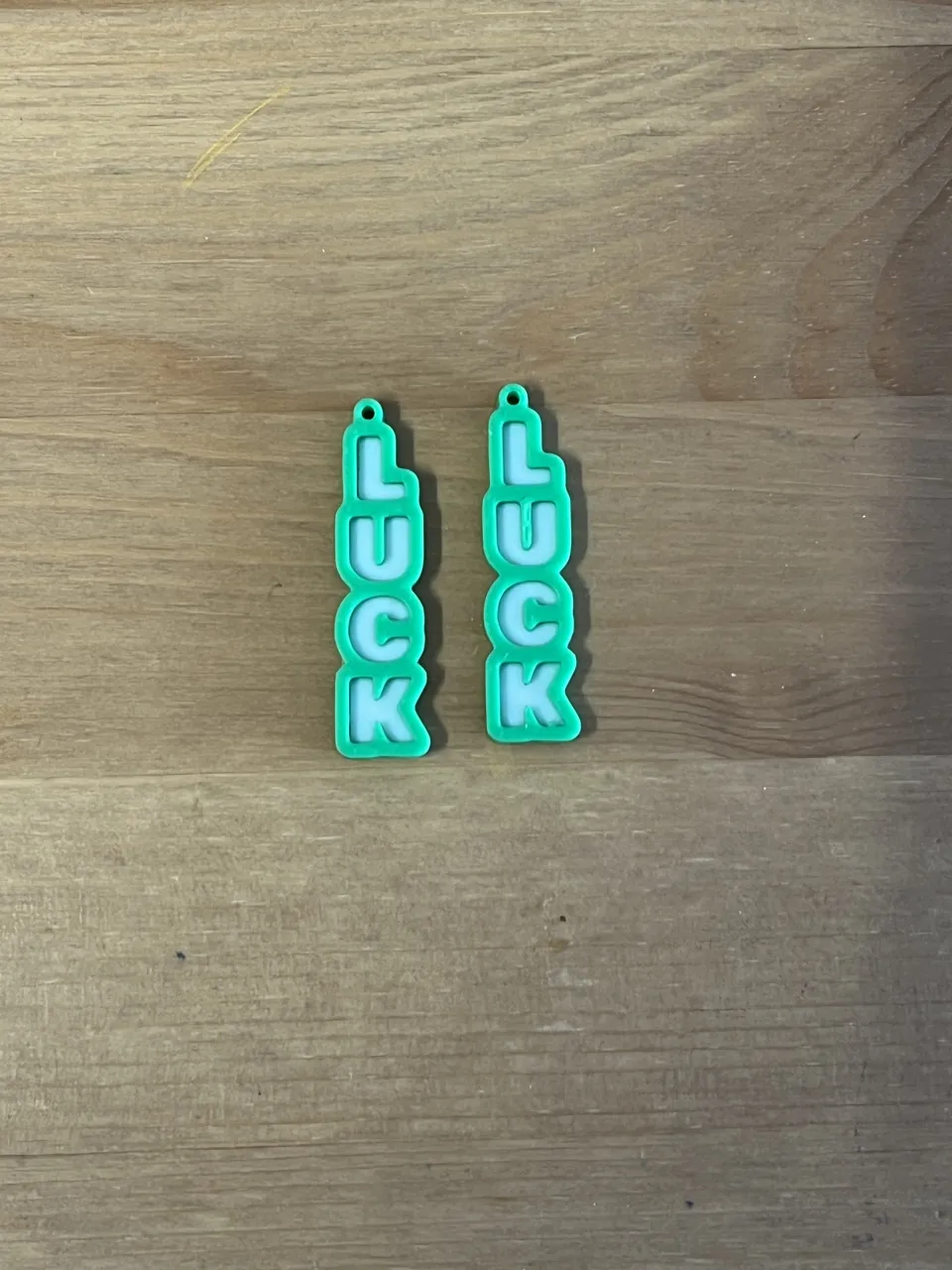 luck earrings view 2