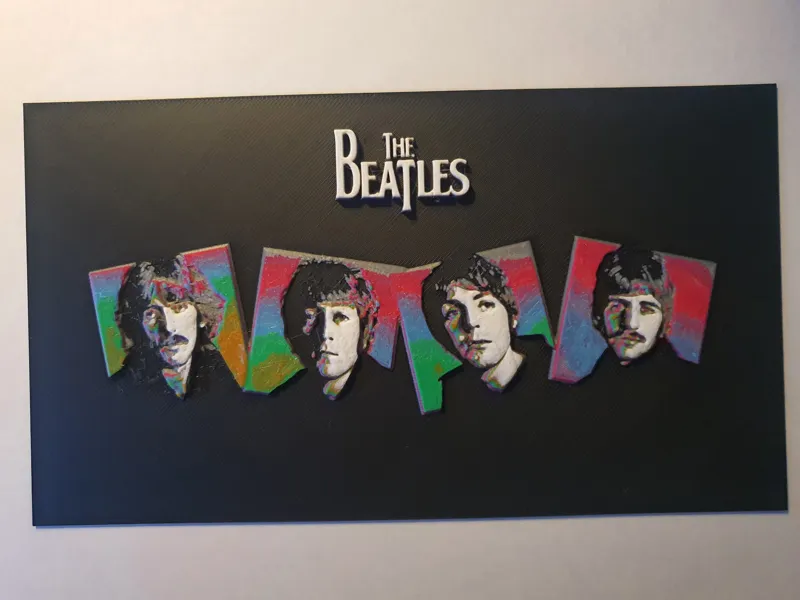 The Beatles Hueforge