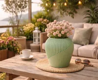 Vase Japandi Cactus Rift — photo 2