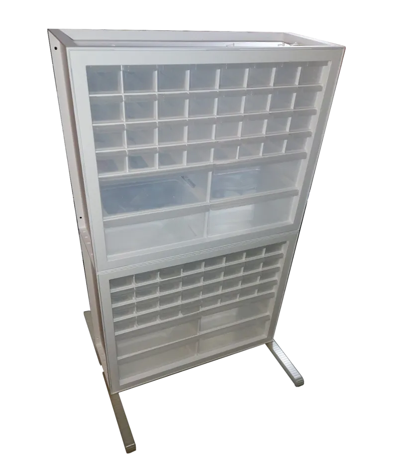IRIS Small Parts Storage Drawers Stackable Mod