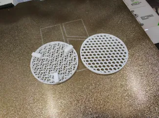 花盆排水孔垫网 透气网格 可自定义尺寸