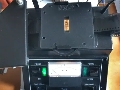LomoKino mask for Bowens Illumitran slide copier