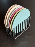 A1 Mini Size - Fixed Peg Height, Solid Base (7 x 9 pegs)