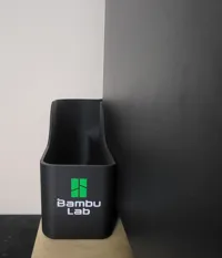 Poop Bucket Black with Green & White Logo