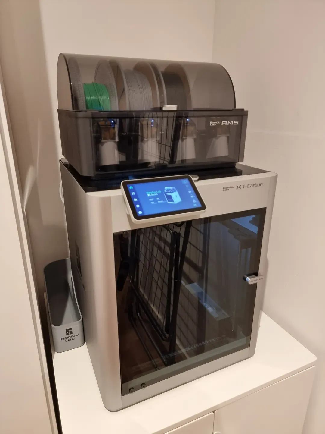 Bambu Lab - Filament Poop Bin - X1C, P1S, P2S view 2