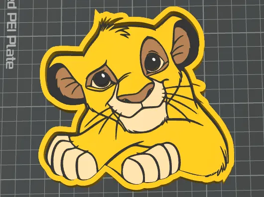 Simba - The Lion King Tray