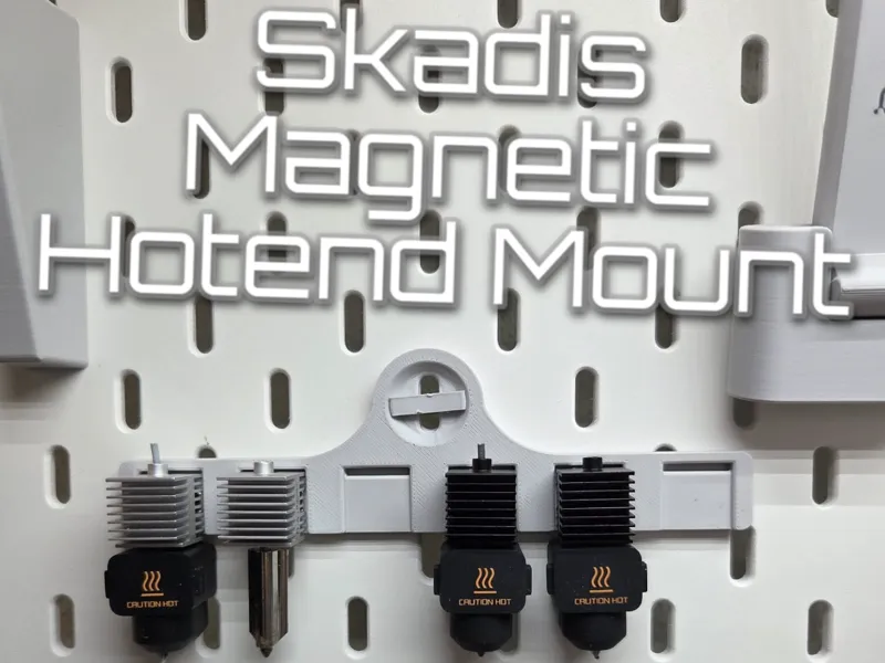 Skadis Magnetic Hotend Mount