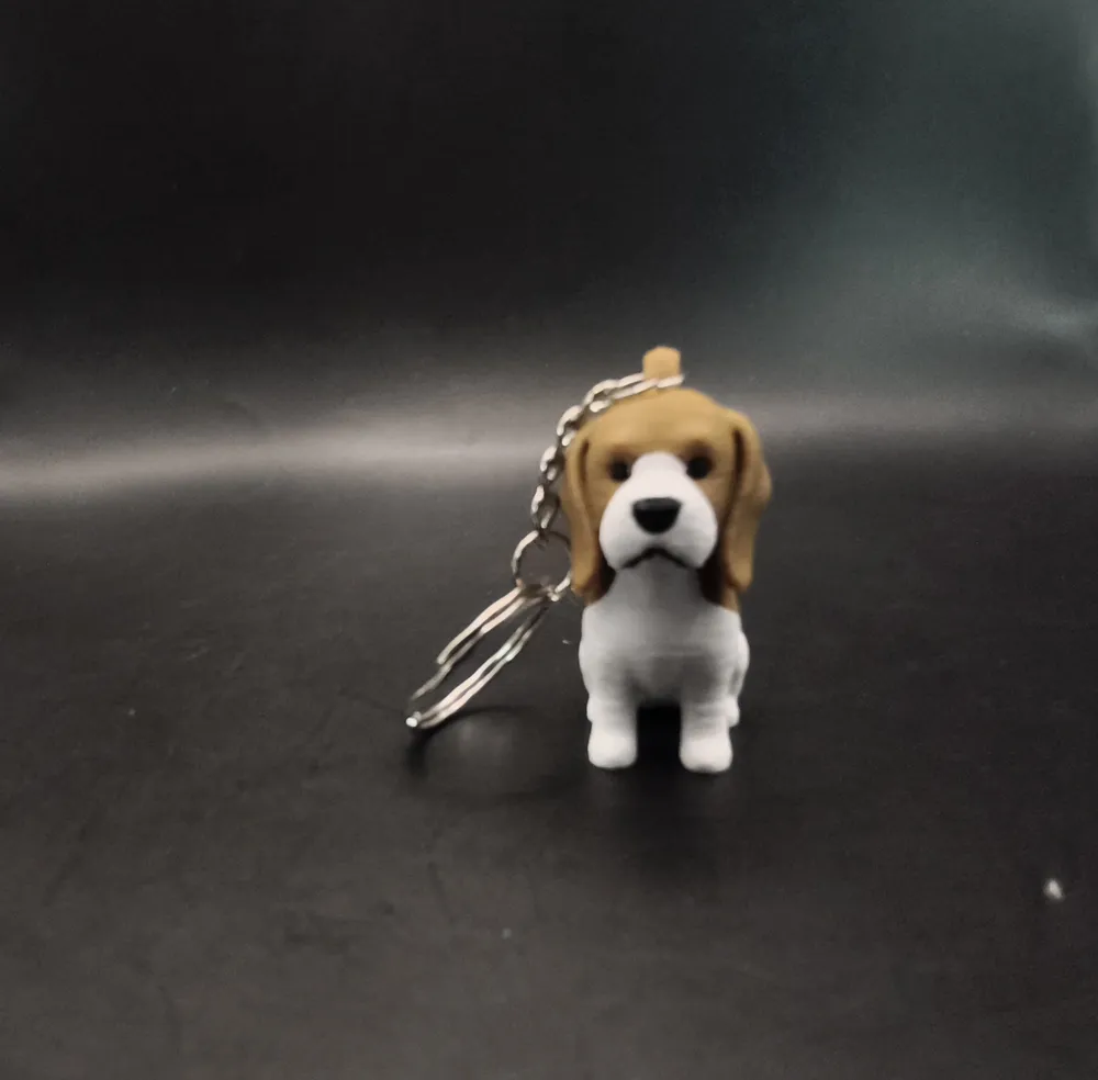 Miniatura 3 do modelo 3D Beagle keychain