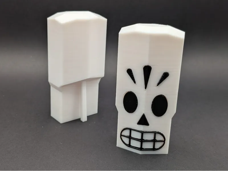 Manny Calavera Skull model
