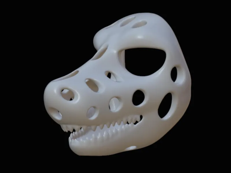 Fursuit Shark Headbase - By Saberwolfstudio