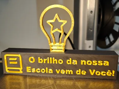 Recognition trophy for students
