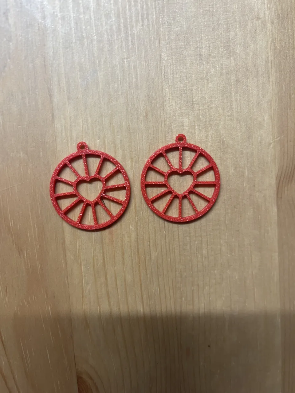 Heart Earrings view 2