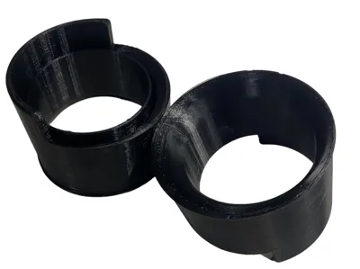 Corvette C6 brake ducts adapters