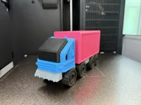 Fast 6‑Hour Single‑Plate Print on H2D: Blue/Pink w/ Door Fix