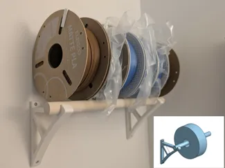 Dual Function Filament Shelf Bracket