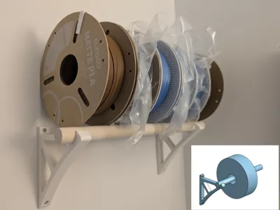 Dual Function Filament Shelf Bracket