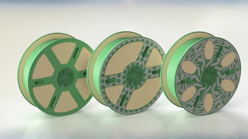 Eryone brand cardboard reel adapters