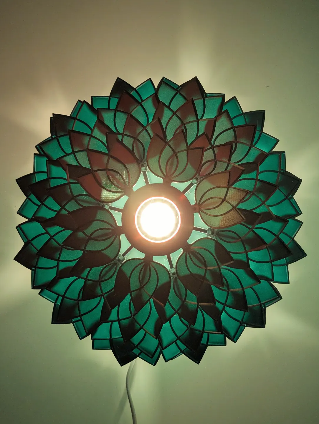 OrbiFlora - A 100% Printable Lamp view 3