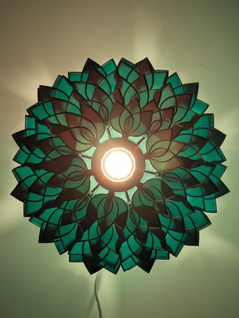 OrbiFlora - A 100% Printable Lamp view 3