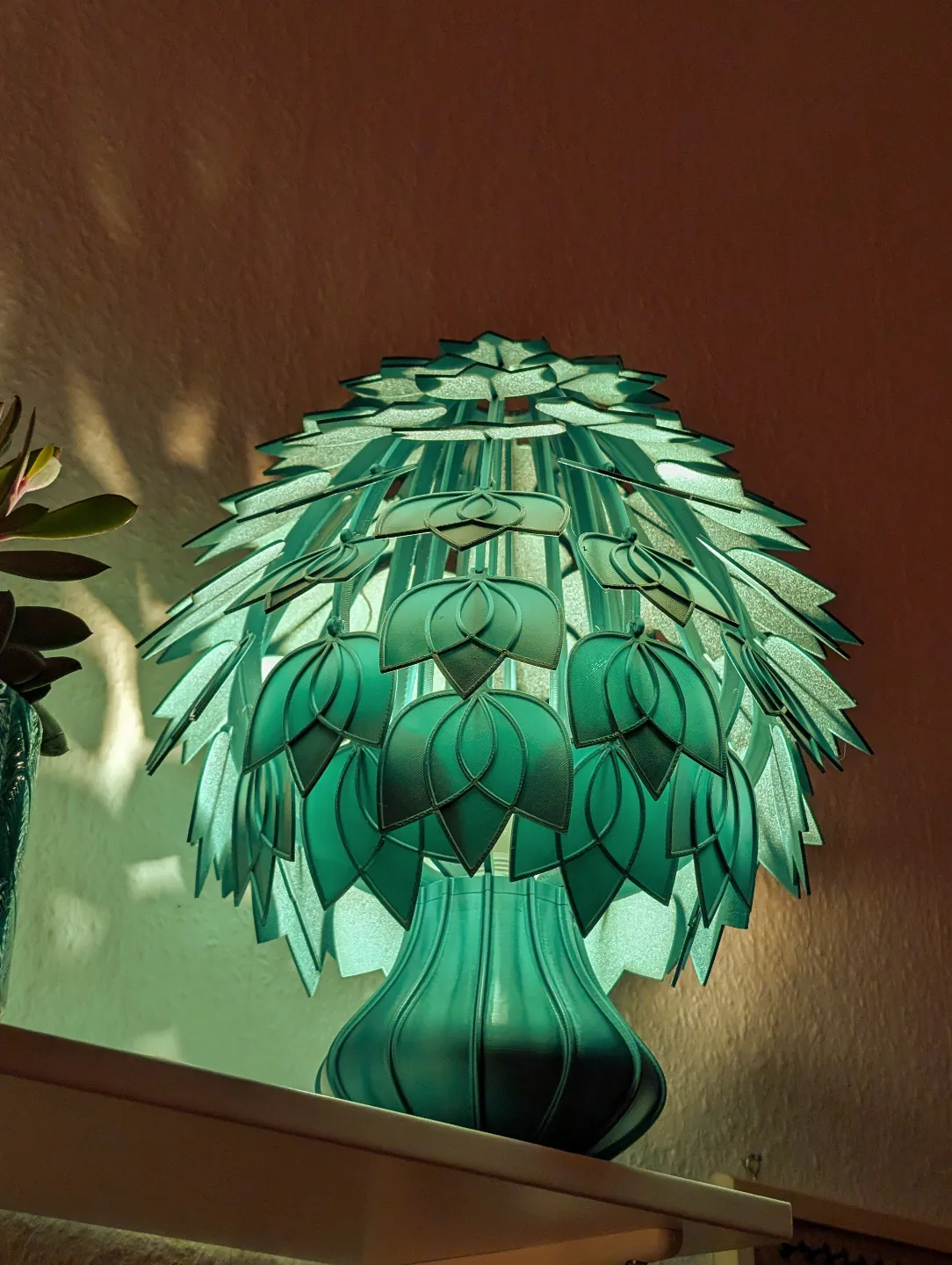 OrbiFlora - A 100% Printable Lamp view 2