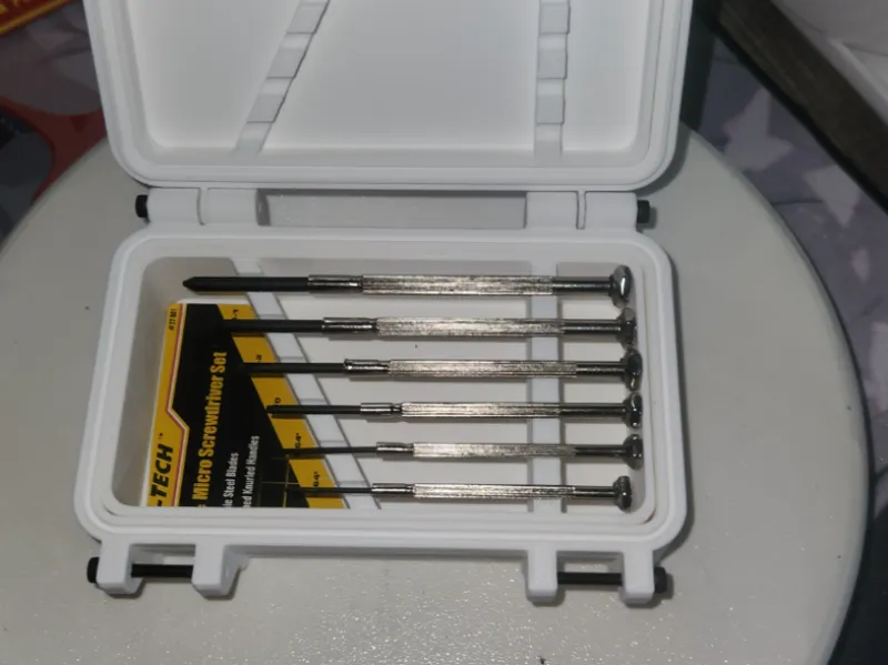Micro Screwdriver Rugged Storage Box