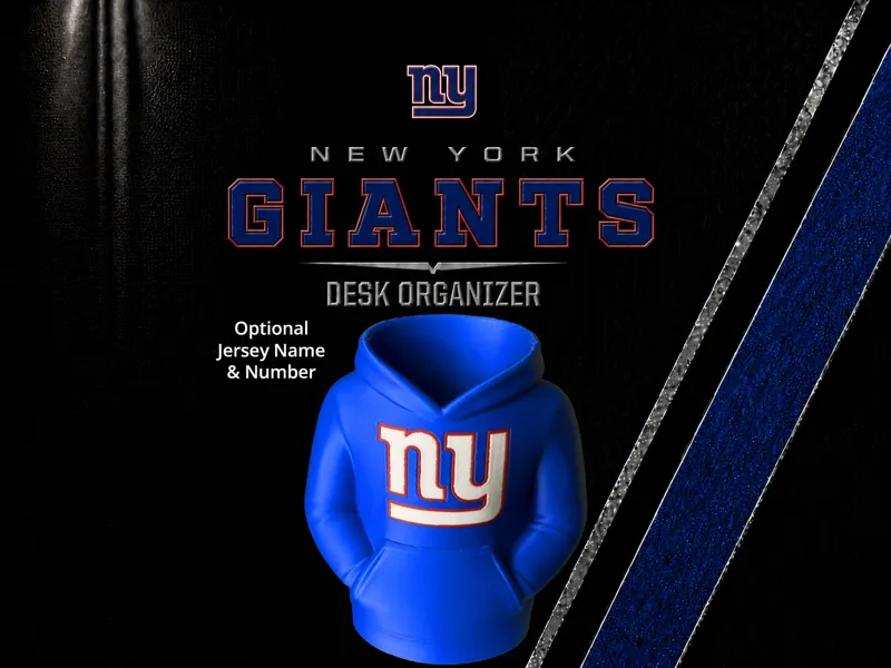 New York Giants Desk Organizer Hoodie